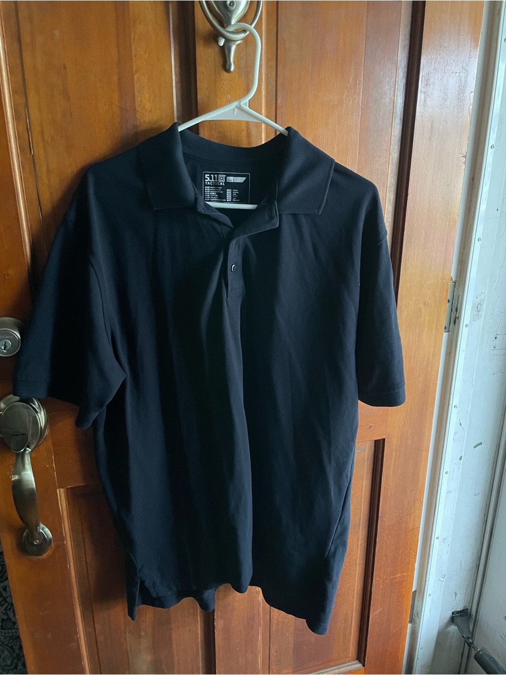5.11 Tactical Black Men's Polo Performance Shirt